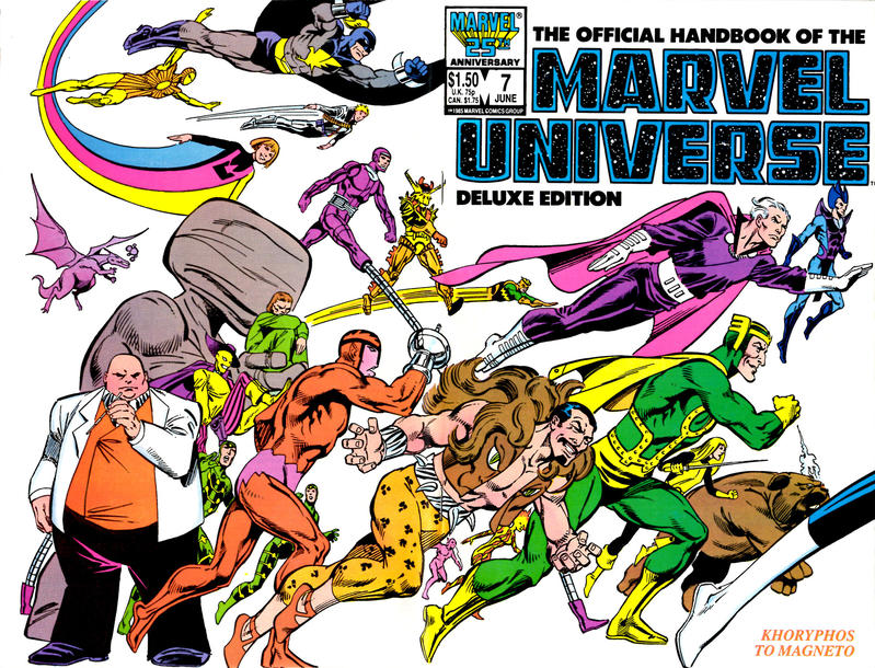 The Official Handbook of the Marvel Universe #7 (1986)