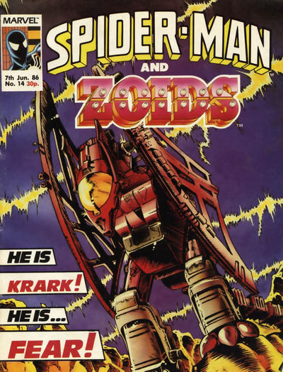 Spider-Man and Zoids #14 (1986)
