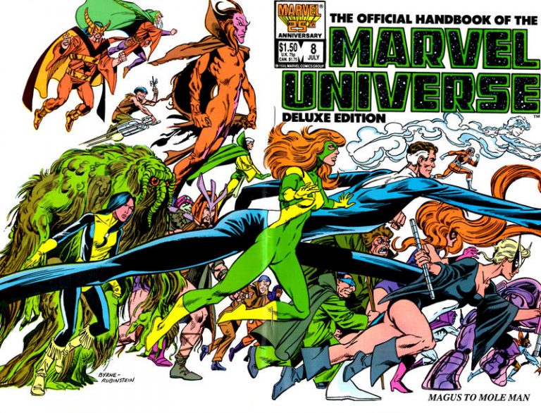 The Official Handbook of the Marvel Universe #8 (1986)