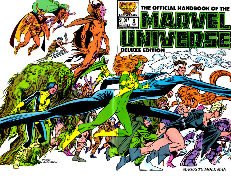 The Official Handbook of the Marvel Universe #8 (1986)