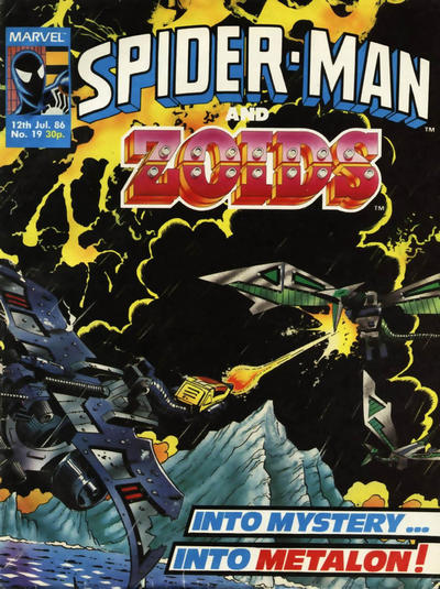 Spider-Man and Zoids #19 (1986)