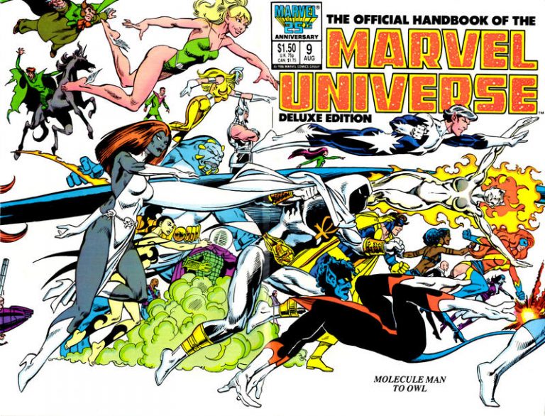 The Official Handbook of the Marvel Universe #9 (1986)