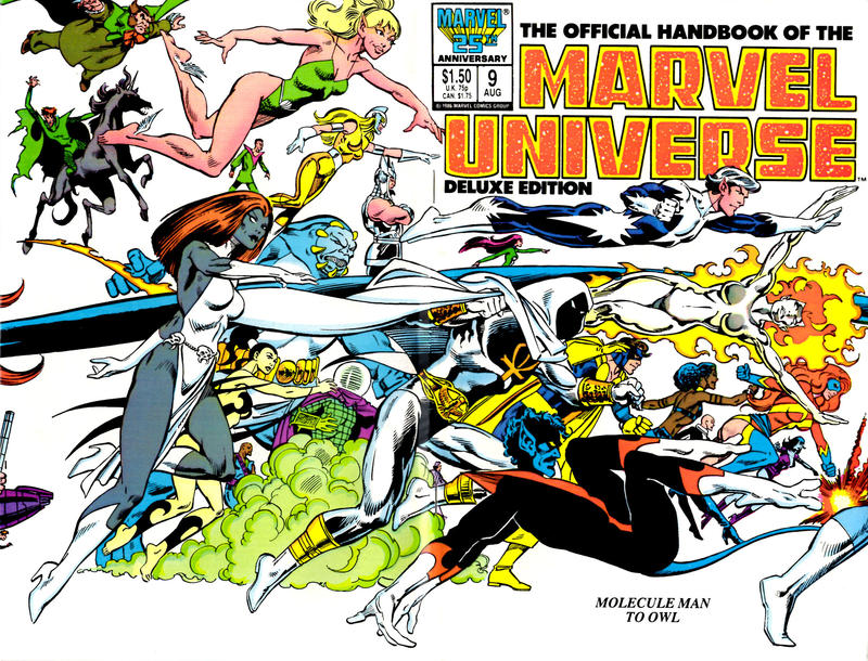 The Official Handbook of the Marvel Universe #9 (1986)