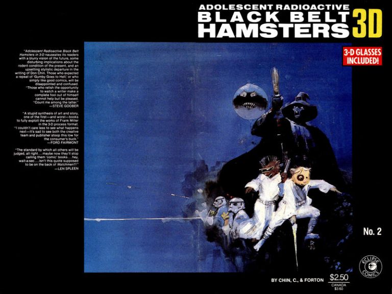 Adolescent Radioactive Black Belt Hamsters 3-D #2 (1986)