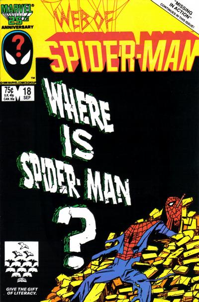 Web of Spider-Man #18 (1986)