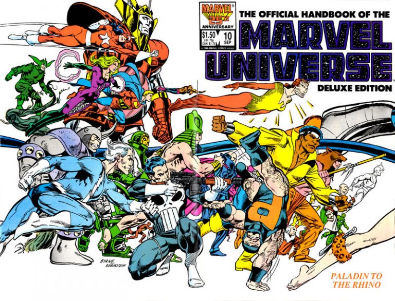 The Official Handbook of the Marvel Universe #10 (1986)