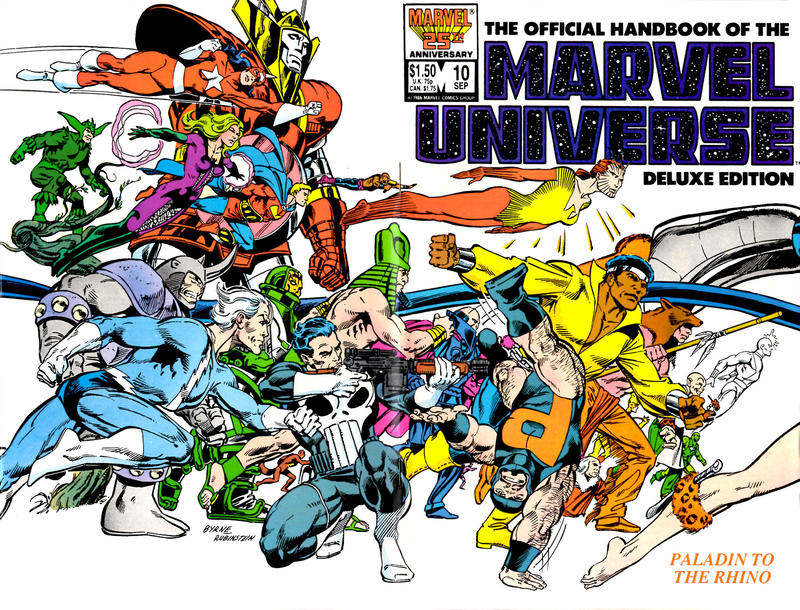 The Official Handbook of the Marvel Universe #10 (1986)