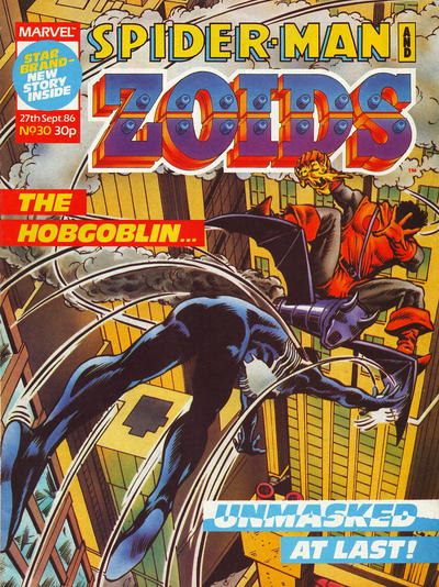 Spider-Man and Zoids #30 (1986)