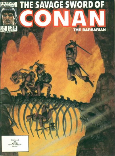 The Savage Sword of Conan #128 (1986)