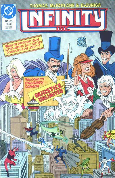Infinity, Inc. #35 (1986)