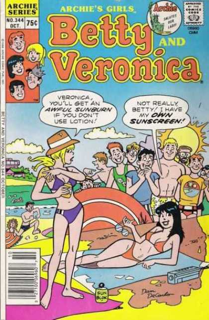 Archie's Girls Betty and Veronica #344 (1986)