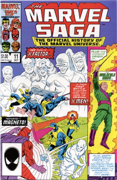 The Marvel Saga the Official History of the Marvel Universe #11 (1986)