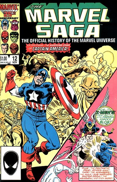 The Marvel Saga the Official History of the Marvel Universe #12 (1986)