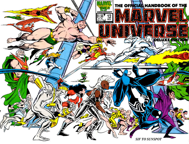 The Official Handbook of the Marvel Universe #12 (1986)