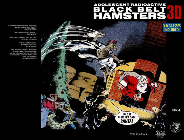 Adolescent Radioactive Black Belt Hamsters 3-D #4 (1986)