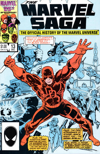 The Marvel Saga the Official History of the Marvel Universe #13 (1986)
