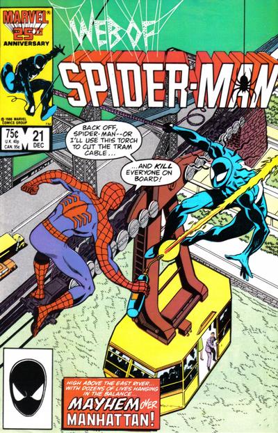 Web of Spider-Man #21 (1986)