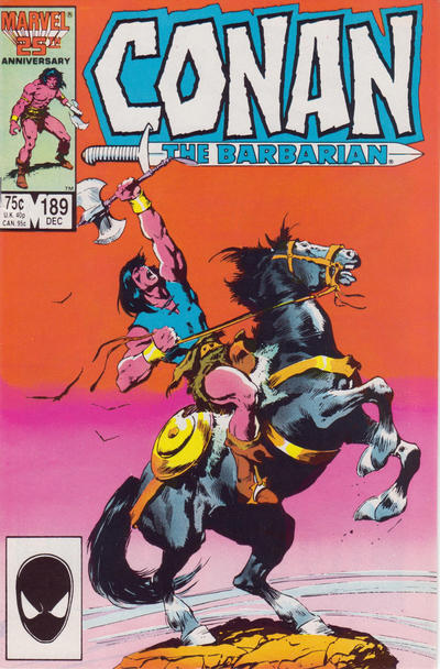 Conan the Barbarian #189 (1986)