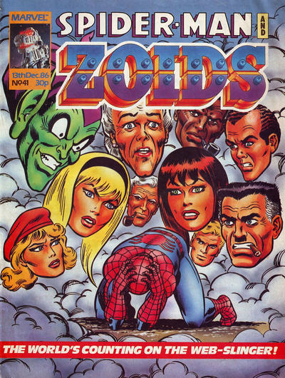 Spider-Man and Zoids #41 (1986)