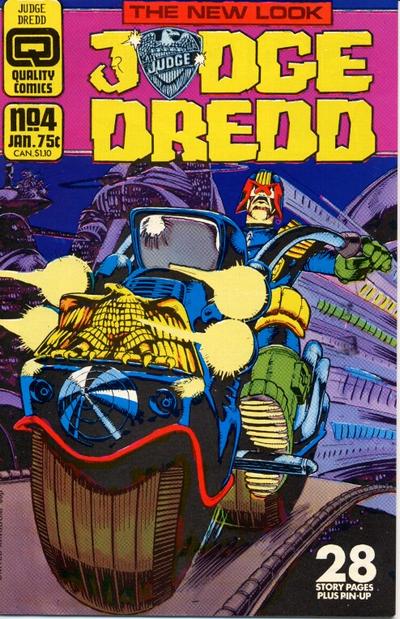 Judge Dredd #4 (39) (1987)