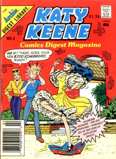 Katy Keene Comics Digest Magazine #2 (1987)