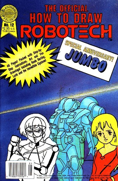 Official How to Draw Robotech #12 (1987)