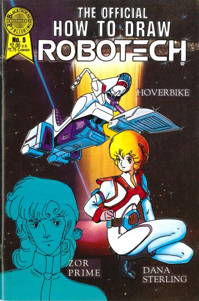 Official How to Draw Robotech #5 (1987)