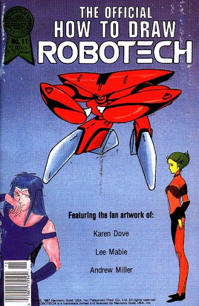 Official How to Draw Robotech #11 (1987)