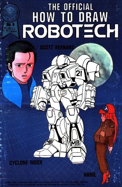 Official How to Draw Robotech #9 (1987)