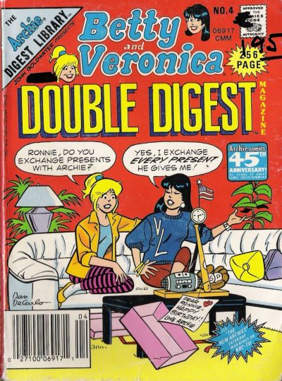 Betty and Veronica Jumbo Comics Digest #4 (1987)