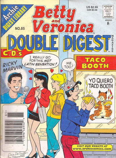 Betty and Veronica Jumbo Comics Digest #85 (1987)