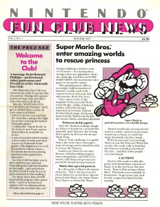 Nintendo Fun Club News #1 (1987)