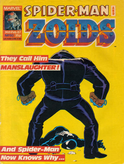 Spider-Man and Zoids #50 (1987)