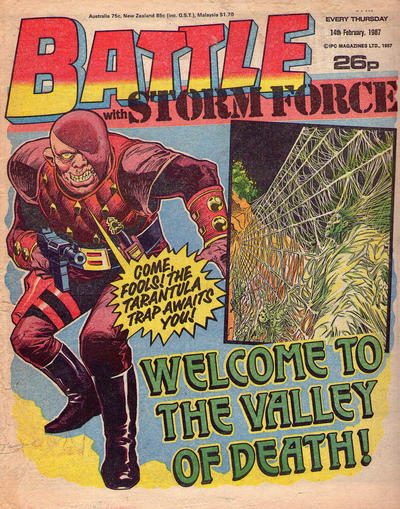 Battle Storm Force #14 February 1987 [615] (1987)