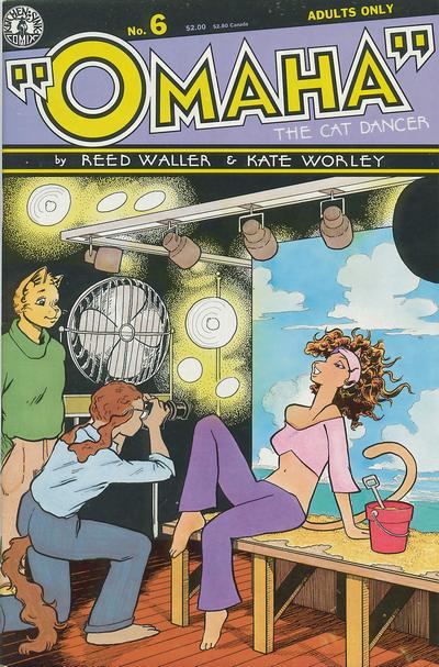 Omaha the Cat Dancer #6 (1987)