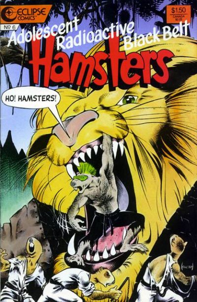 Adolescent Radioactive Black Belt Hamsters #6 (1987)