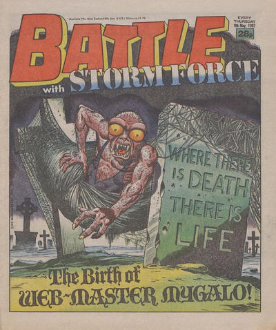 Battle Storm Force #9 May 1987 [627] (1987)
