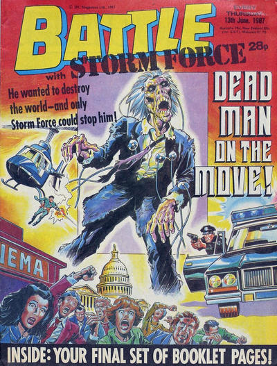 Battle Storm Force #13 June 1987 [632] (1987)