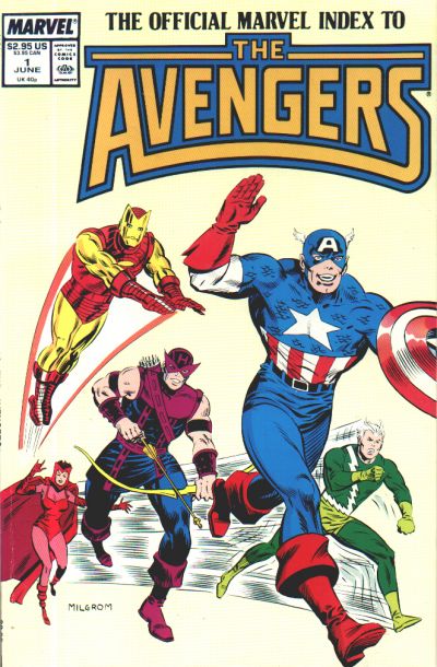 The Official Marvel Index to the Avengers #1 (1987)