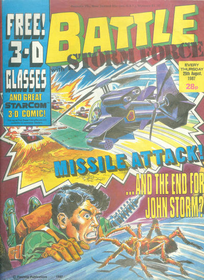 Battle Storm Force #29 August 1987 [643] (1987)
