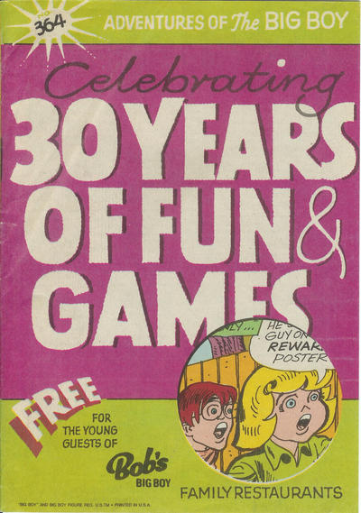 Adventures of the Big Boy #364 (1987)