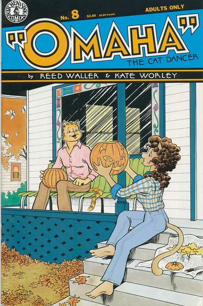 Omaha the Cat Dancer #8 (1987)