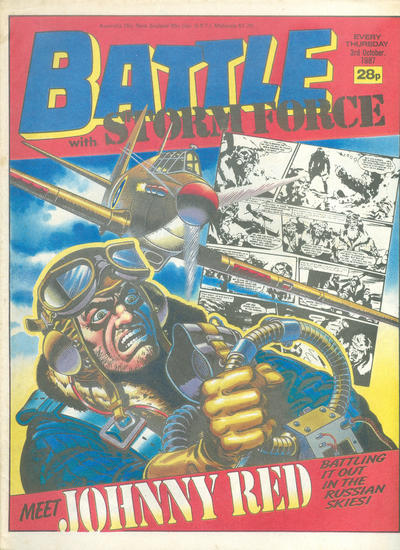 Battle Storm Force #3 October 1987 [648] (1987)