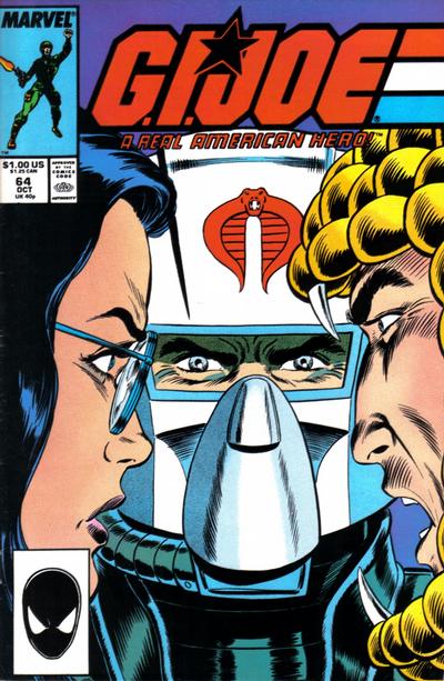 G.I. Joe, A Real American Hero #64 (1987)