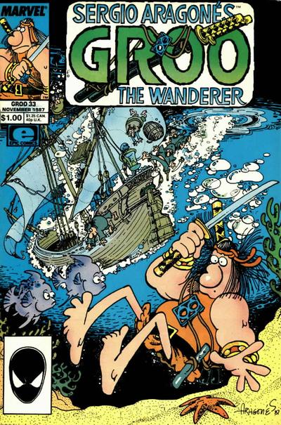 Sergio Aragonés Groo the Wanderer #33 (1987)