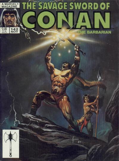 The Savage Sword of Conan #142 (1987)
