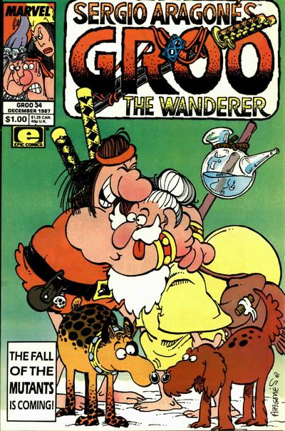 Sergio Aragonés Groo the Wanderer #34 (1987)