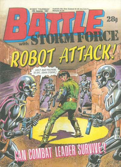 Battle Storm Force #19 December 1987 [659] (1987)