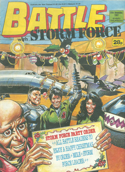 Battle Storm Force #26 December 1987 [660] (1987)