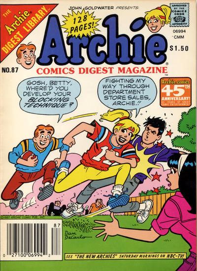 Archie Comics Digest #87 (1987)